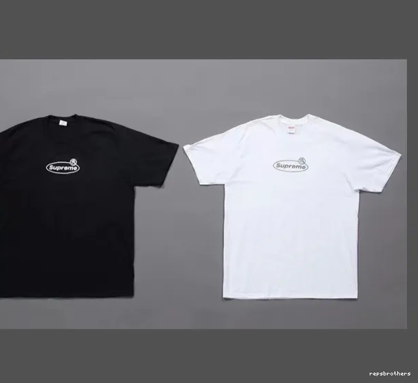 Warning 22FW Banner Tee and S XL M Warning Short Logo T-shirt sleeved L Black White 0609